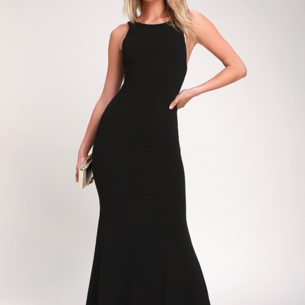 Lulus Dream About You Backless Maxi Dress Size XS